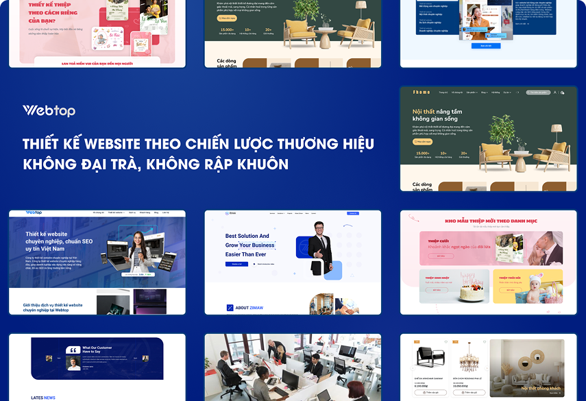 Webtop và hành trình biến website thành chiến lược thương hiệu