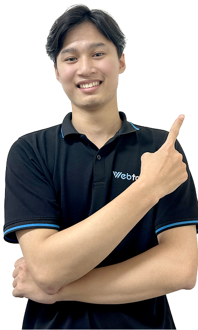 Nhân viên nam tại Webtop